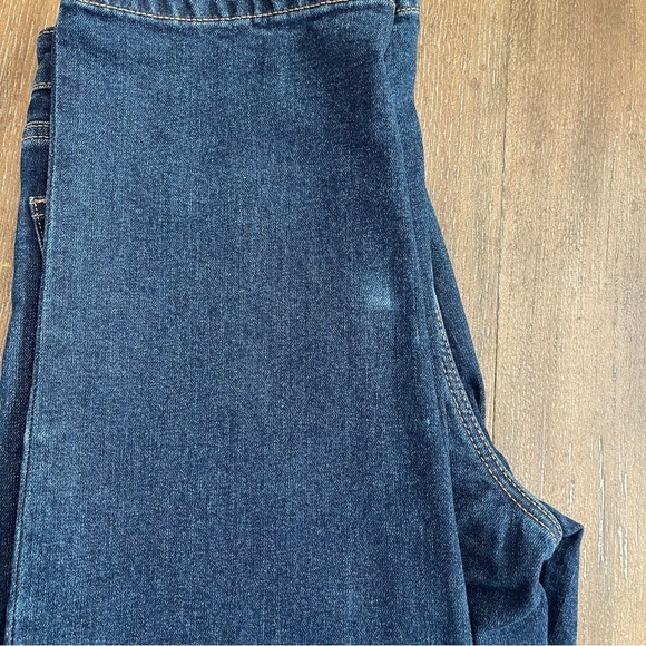 Joe’s Jeans Women's 6 / 28 Boyfriend Jean High Rise Straight Dark Blue Wash - Picture 12 of 13